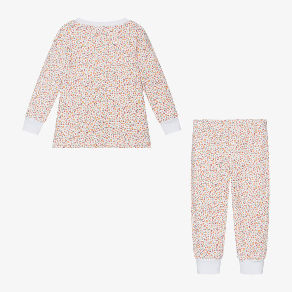 Kissy Kissy-Girls Floral Pima Cotton Pyjamas | Childrensalon Outlet