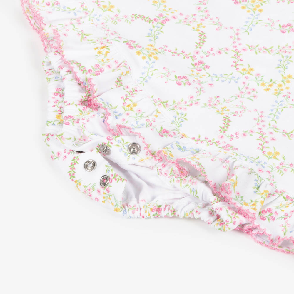 Kissy Kissy-Girls Floral Trellis Cotton Sundress | Childrensalon Outlet