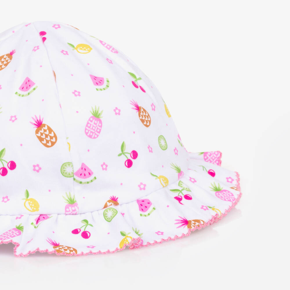 Kissy Kissy-Girls Fruit Delight Pima Sun Hat | Childrensalon Outlet