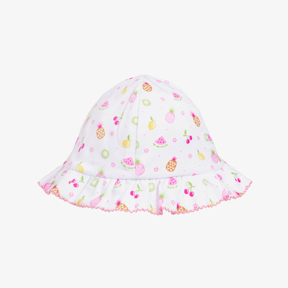 Kissy Kissy-Girls Fruit Delight Pima Sun Hat | Childrensalon Outlet