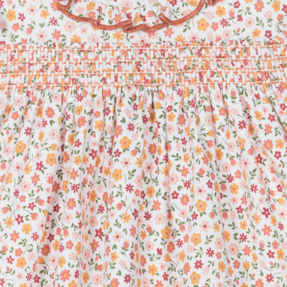 Kissy Kissy-Girls Ivory Floral Dress & Leggings | Childrensalon Outlet