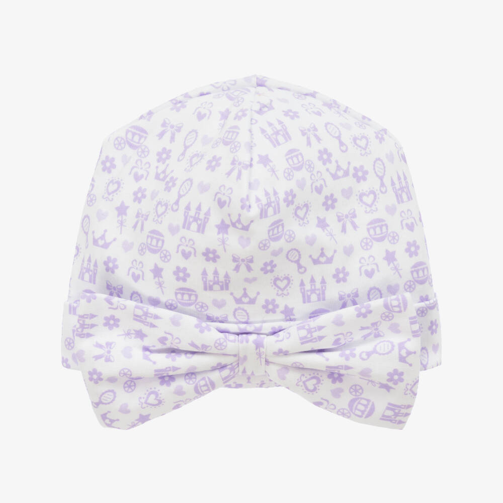 Kissy Kissy-Girls Lavender Regal Accent Hat | Childrensalon Outlet