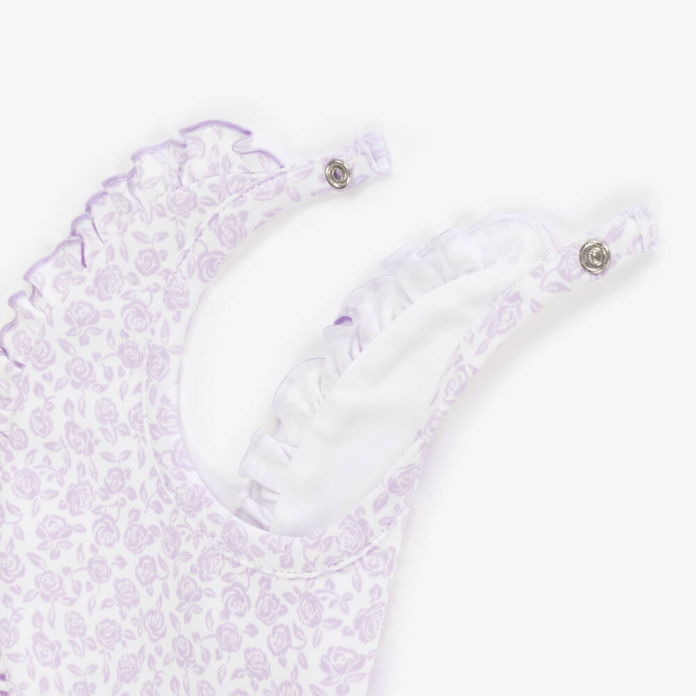 Kissy Kissy-Слюнявчик из лилового пима хлопка для девочек | Childrensalon Outlet