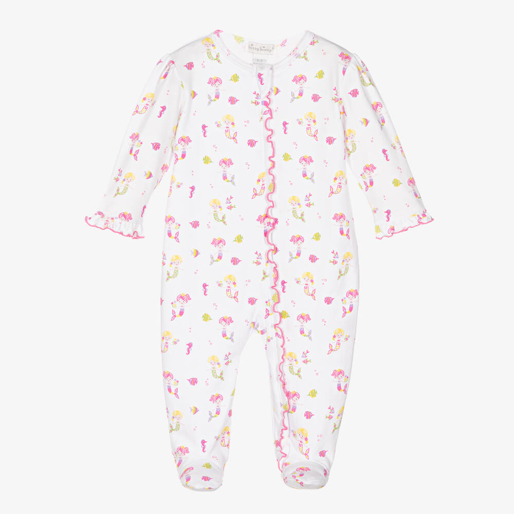 Kissy Kissy - Girls Mermaids Under The Sea Babygrow | Childrensalon