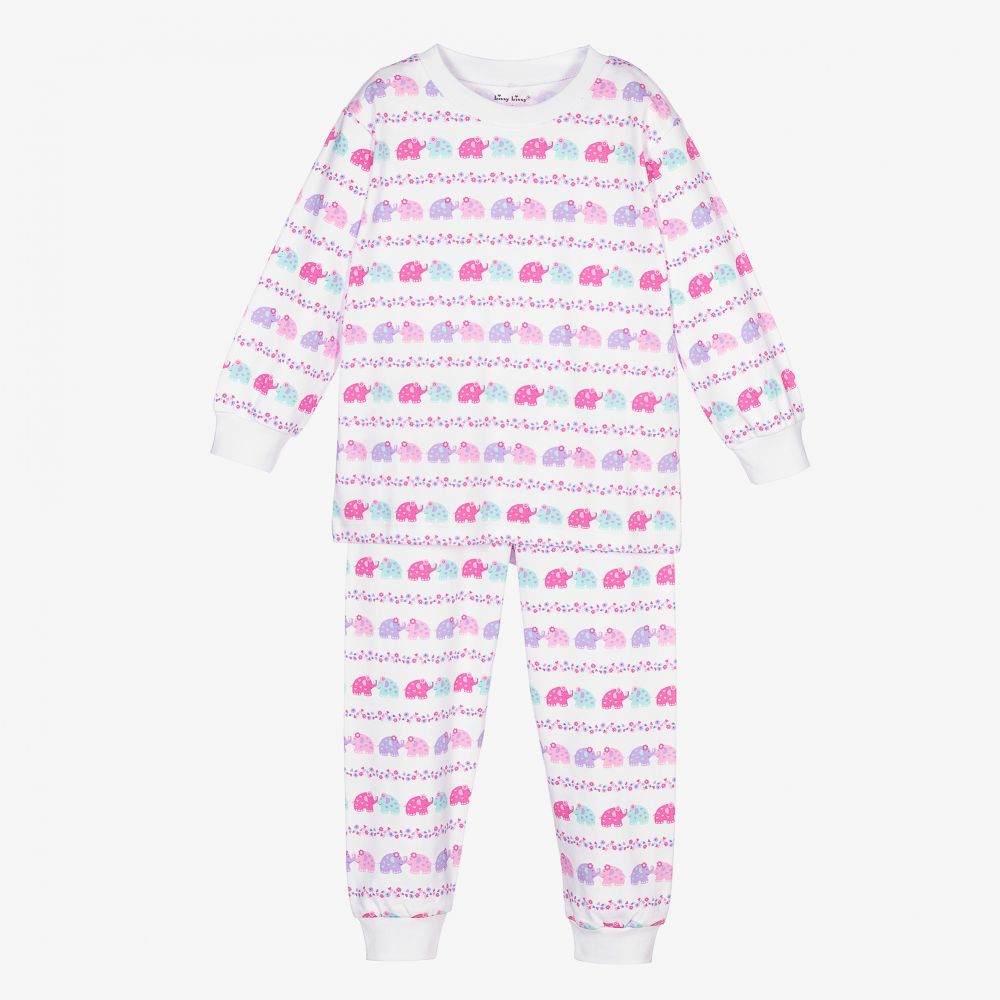 Kissy Kissy - Girls Nelly Cotton Pyjamas | Childrensalon