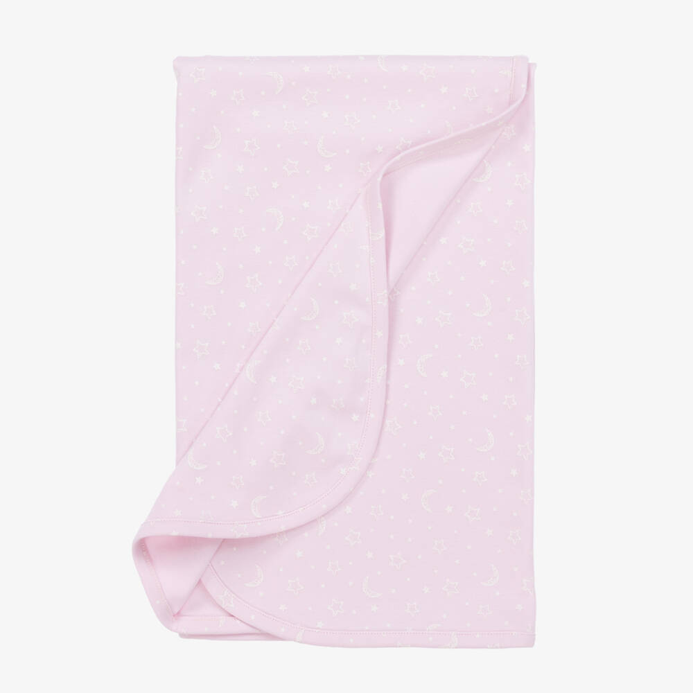 Kissy Kissy-Girls Pastel Pink Moon Blanket | Childrensalon Outlet