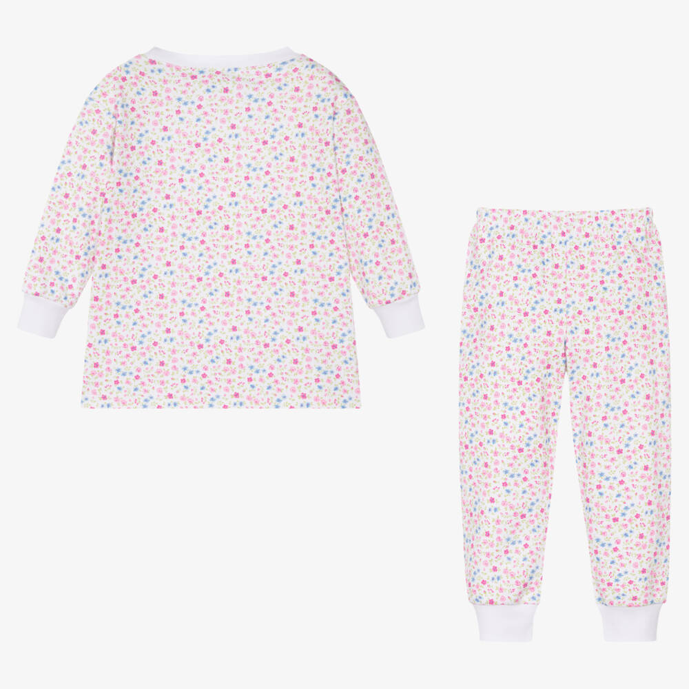 Kissy Kissy-Girls Pima Cotton Floral Fantasy Pyjamas | Childrensalon Outlet