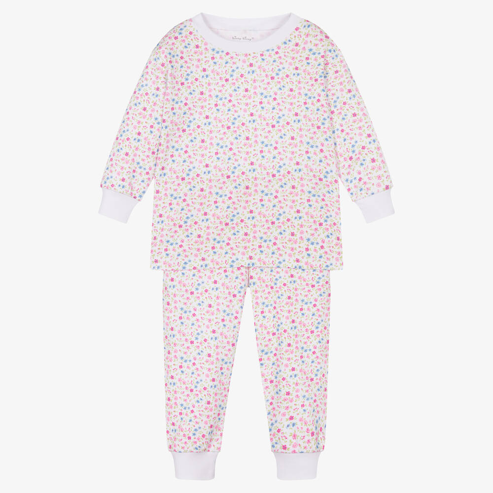 Kissy Kissy-Girls Pima Cotton Floral Fantasy Pyjamas | Childrensalon Outlet