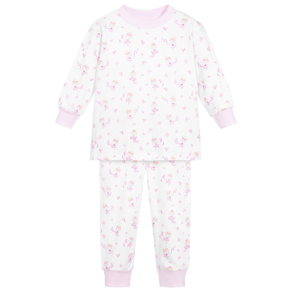 Kissy Kissy Girls Pima Cotton Long Pyjamas Childrensalon Outlet