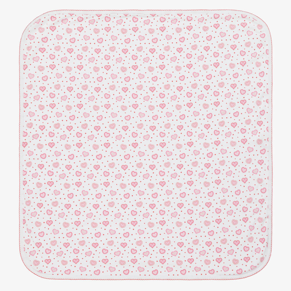 Kissy Kissy-Одеяло из хлопка Пима для девочек с надписью Love | Childrensalon Outlet