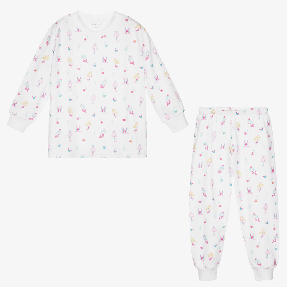 Kissy Kissy Girls Pima Mermaid Pyjamas Childrensalon Outlet