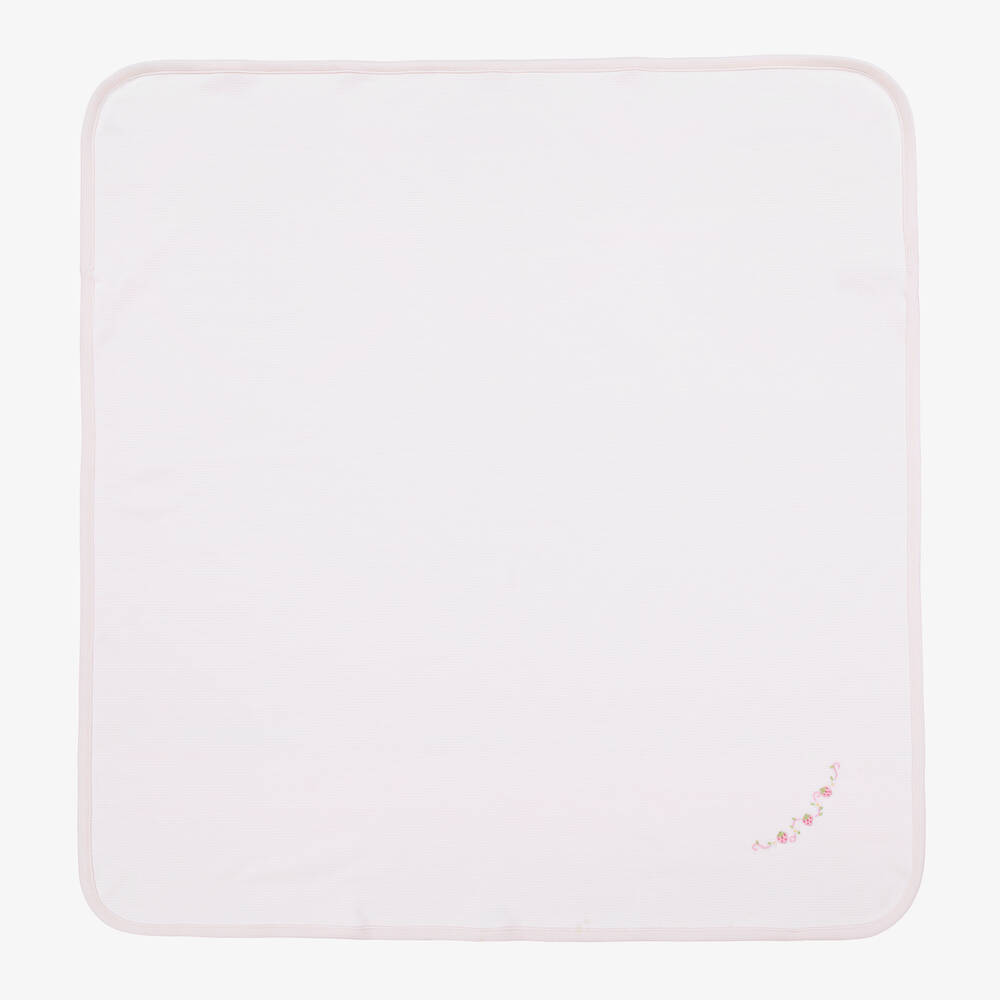 Kissy Kissy-Girls Pima Summer Medley Blanket (73cm) | Childrensalon Outlet