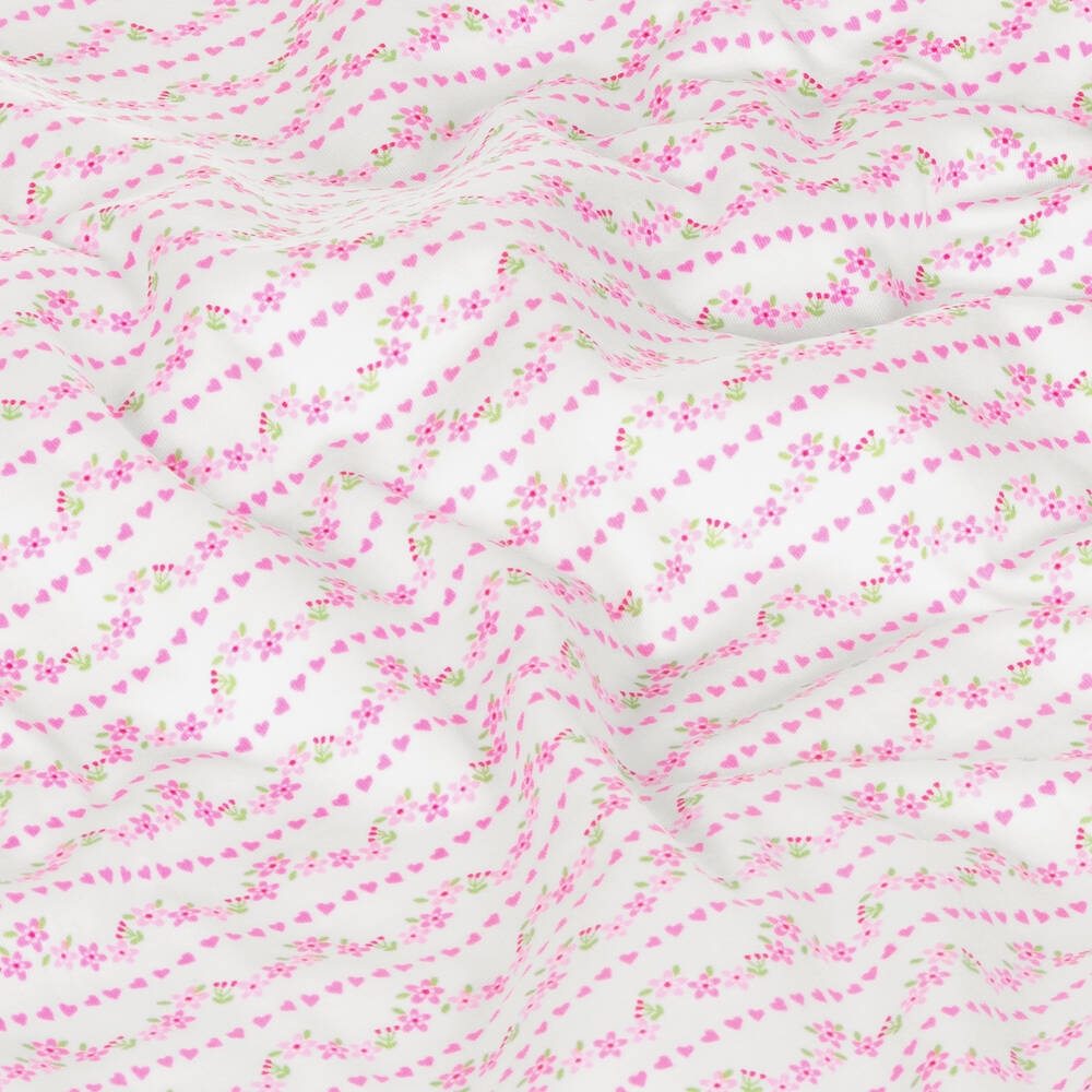 Kissy Kissy-Girls Pink Ballet Blossoms Blanket (73cm) | Childrensalon Outlet