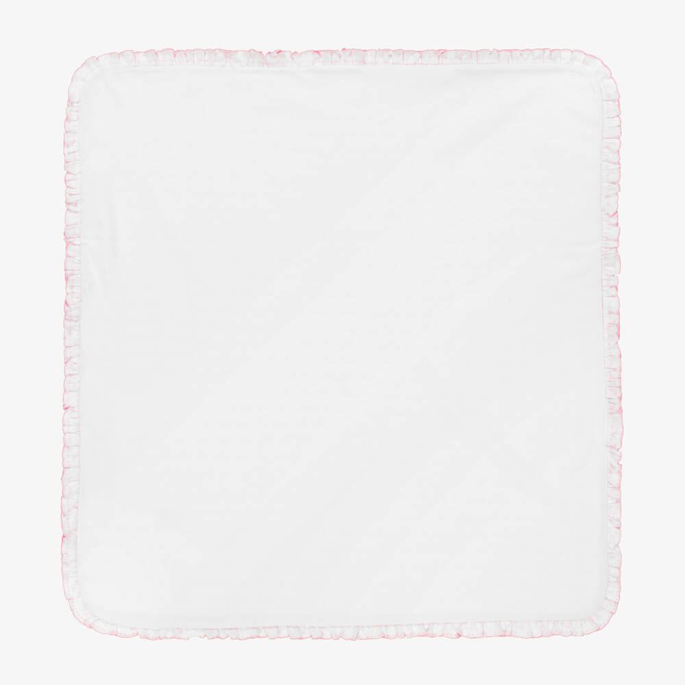 Kissy Kissy-Girls Pink Ballet Blossoms Blanket (73cm) | Childrensalon Outlet