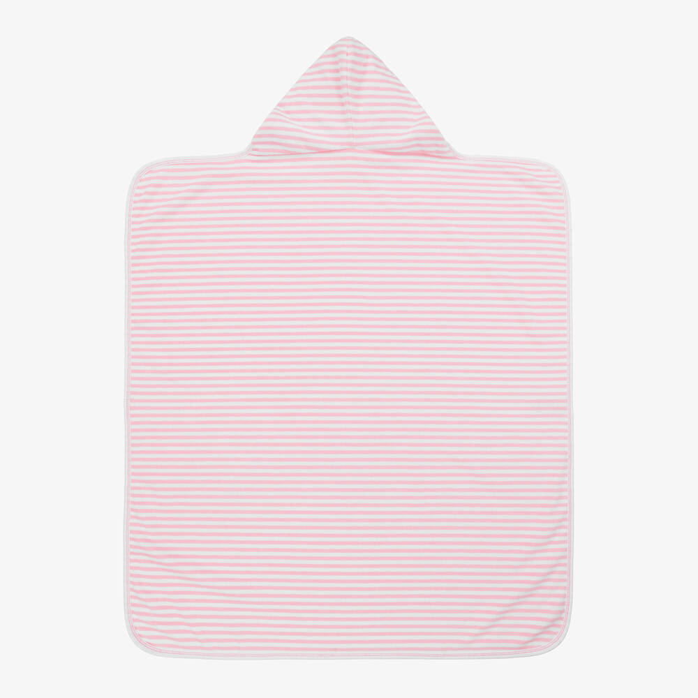 كيسي كيسي-منشفة Cabana Terry قطن مقلم لون زهري (80 سم) | Childrensalon Outlet