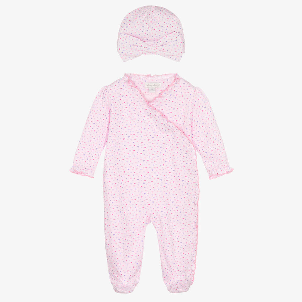 Kissy Kissy - Rosa Castleclou Strampler-Set | Childrensalon