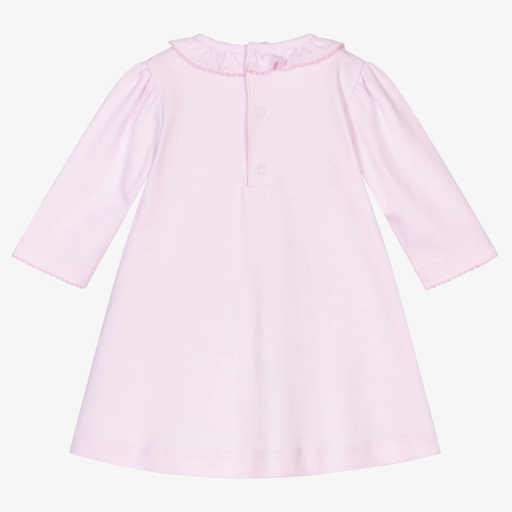 Kissy Kissy-Girls Pink Cotton Floral Dress Set | Childrensalon Outlet