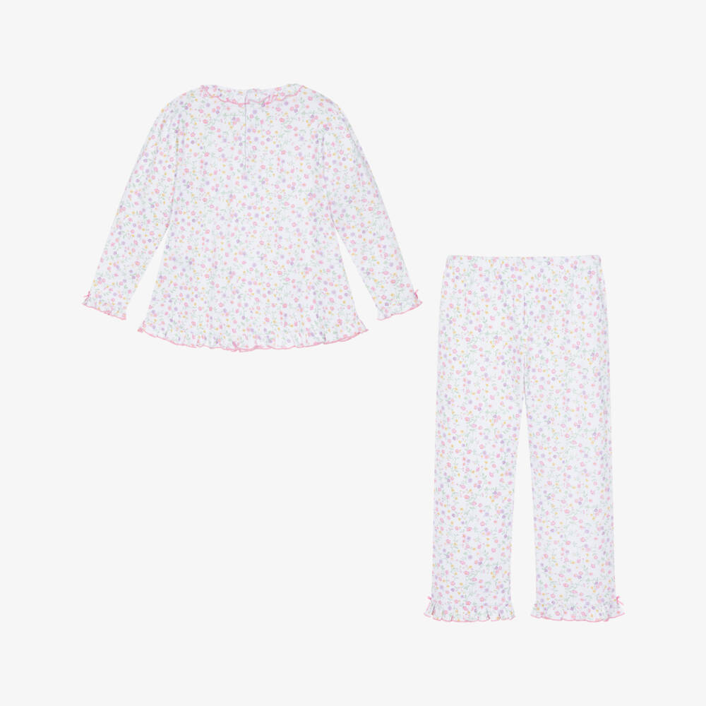 Kissy Kissy-Girls Pink Floral Cotton Sleepwear | Childrensalon Outlet