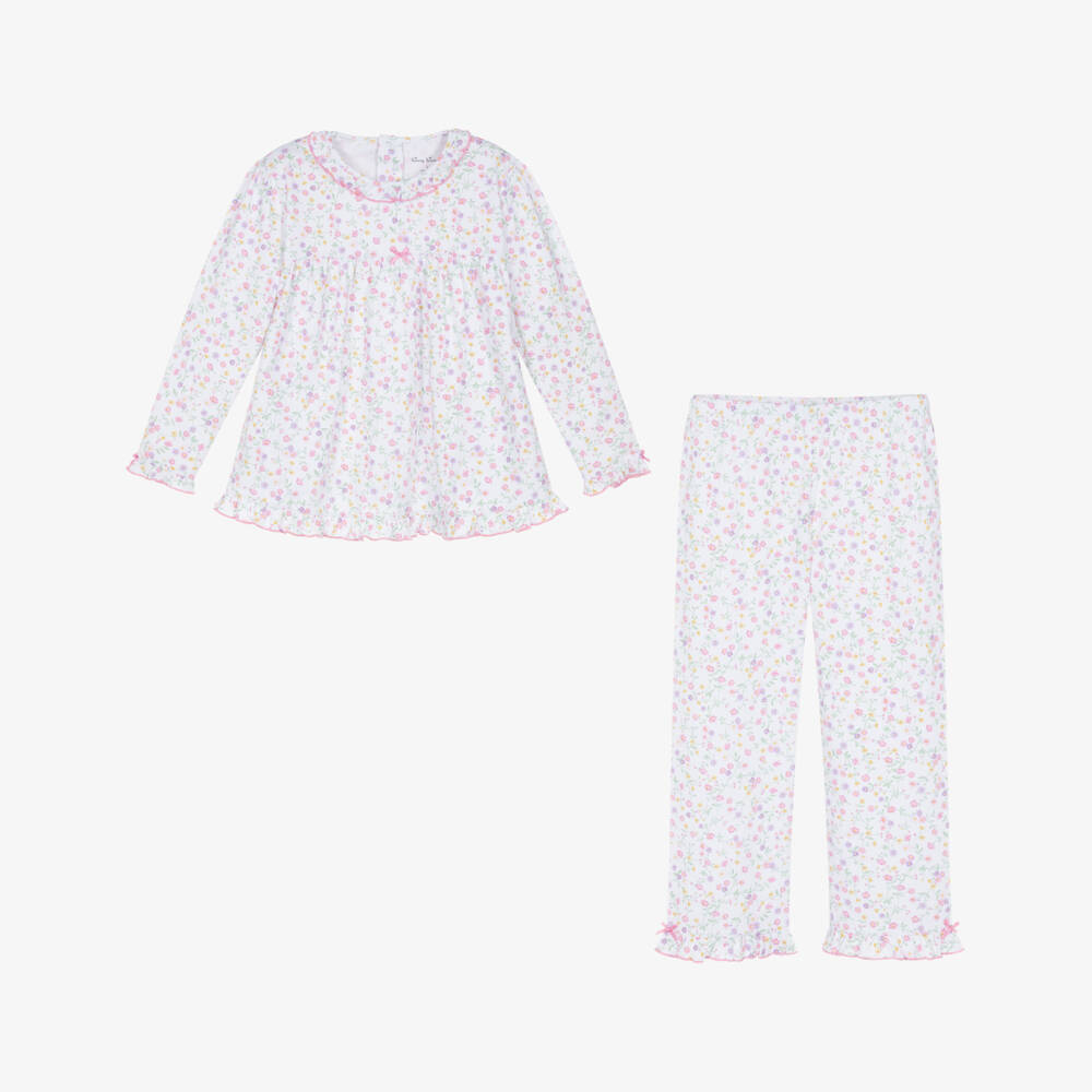 Kissy Kissy-Girls Pink Floral Cotton Sleepwear | Childrensalon Outlet