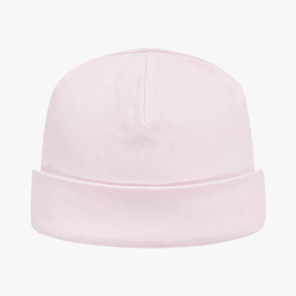 Kissy Kissy-Girls Pink Floral Layette Cap | Childrensalon Outlet