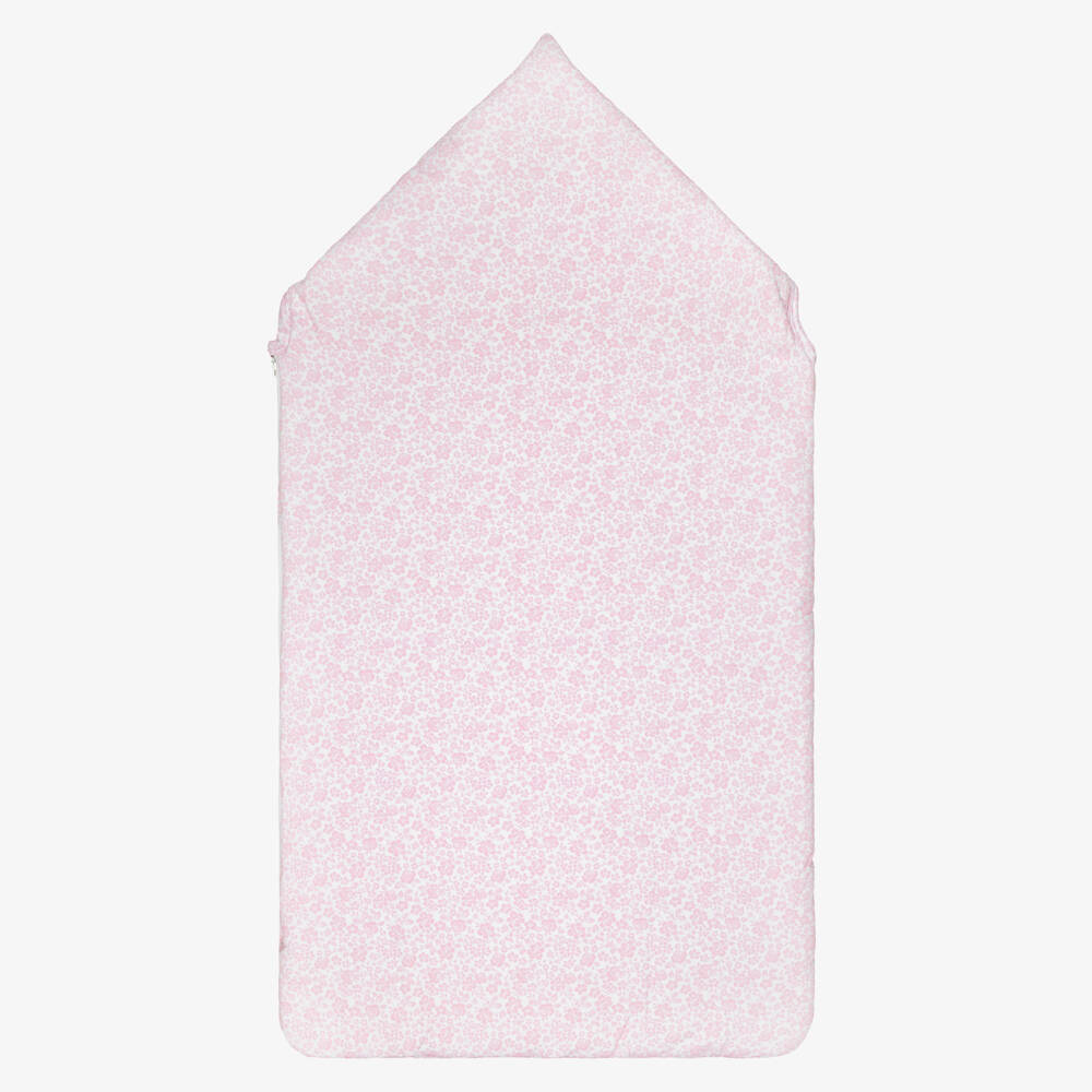 Kissy Kissy-Girls Pink Floral Pima Cotton Country Gardens Nest | Childrensalon Outlet