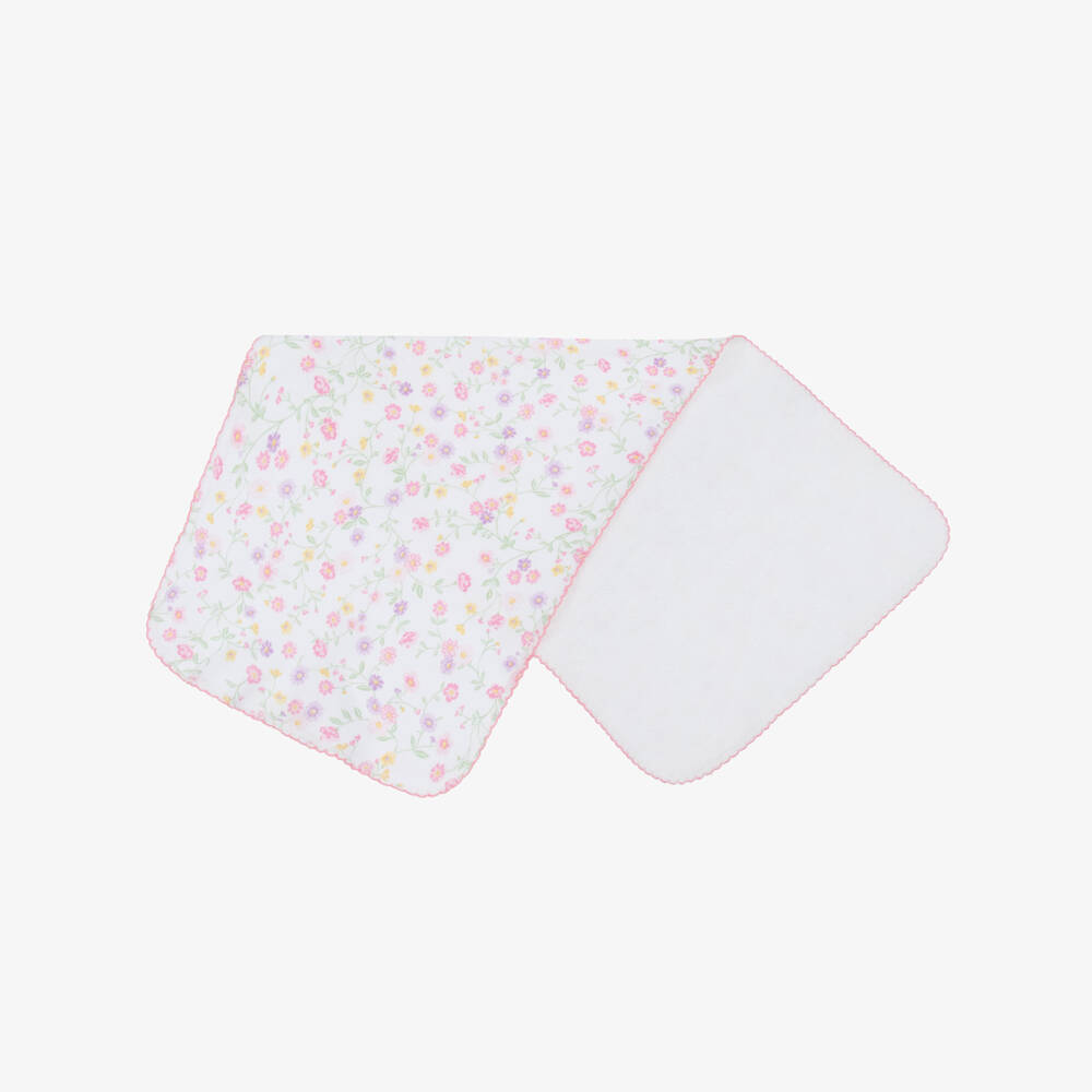Kissy Kissy-Girls Pink Floral Pima Cotton Muslin | Childrensalon Outlet