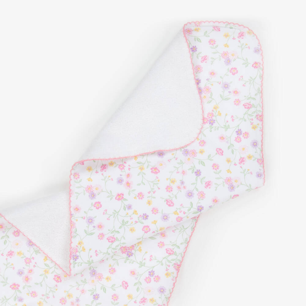 Kissy Kissy-Girls Pink Floral Pima Cotton Muslin | Childrensalon Outlet