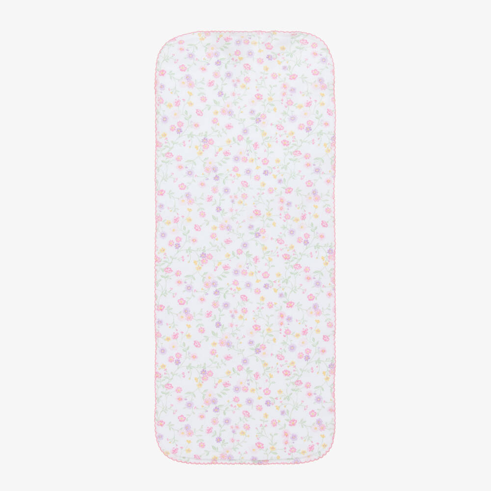 Kissy Kissy-Girls Pink Floral Pima Cotton Muslin | Childrensalon Outlet