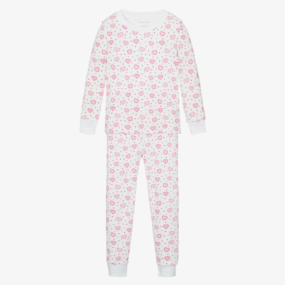Kissy Kissy-Girls Pink Heart Dreamy Pyjamas | Childrensalon Outlet