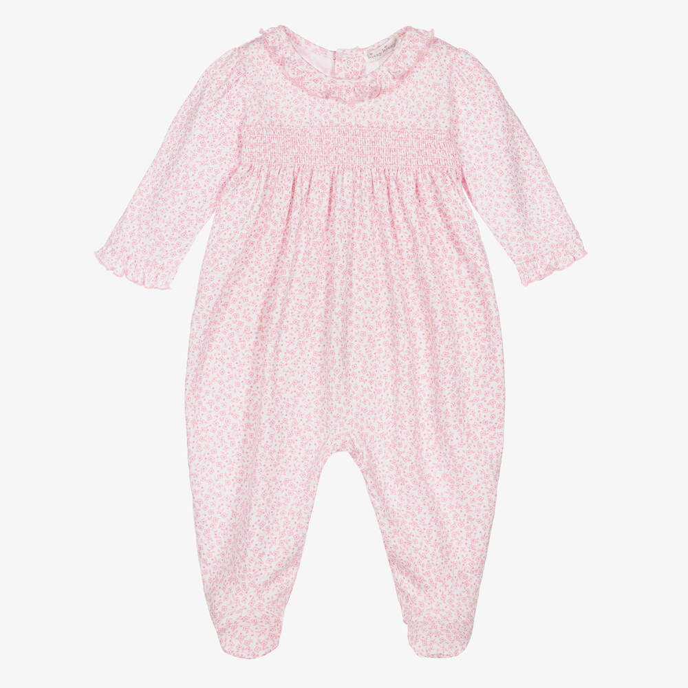 Kissy Kissy-Розовый комбинезон в цветочек | Childrensalon Outlet