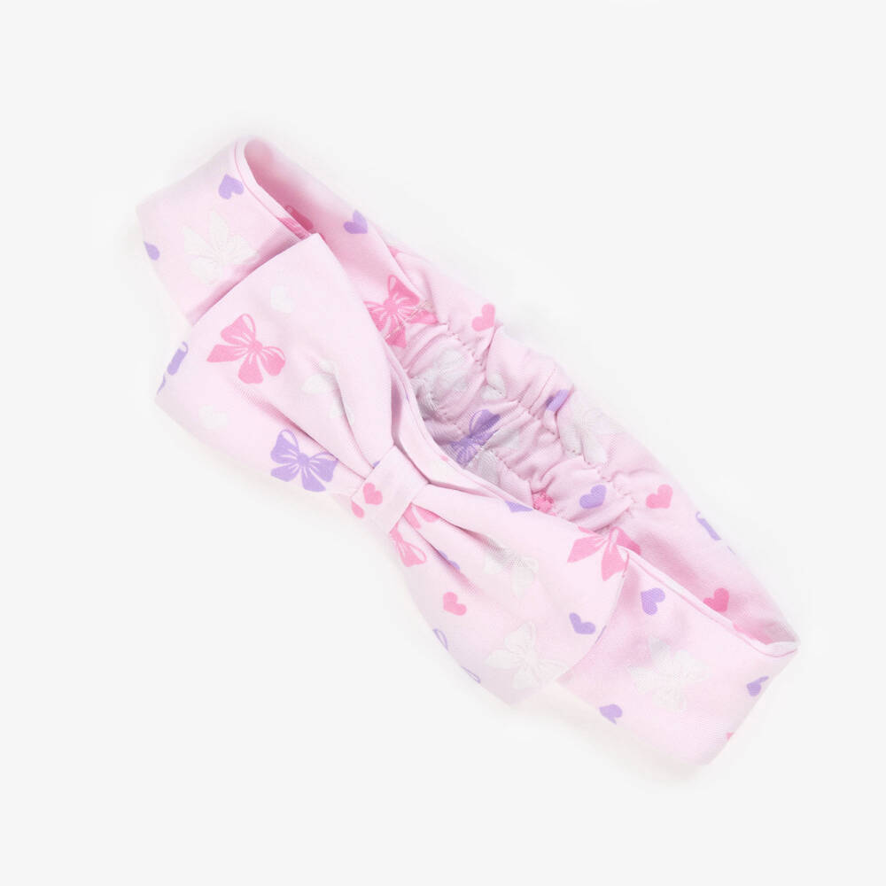 Kissy Kissy-Ободок с бантом пастельно-розовый для девочек | Childrensalon Outlet