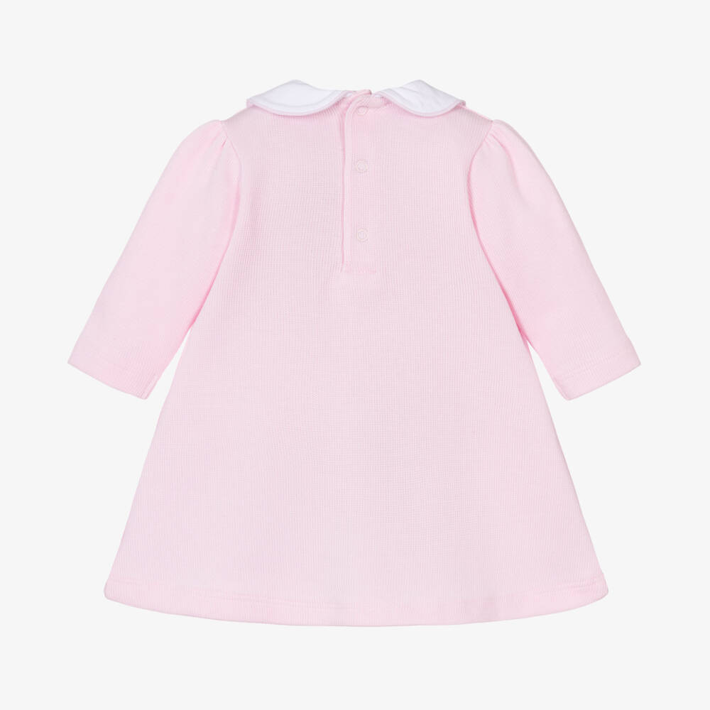 Kissy Kissy-Girls Pink Smocked Cotton Dress | Childrensalon Outlet