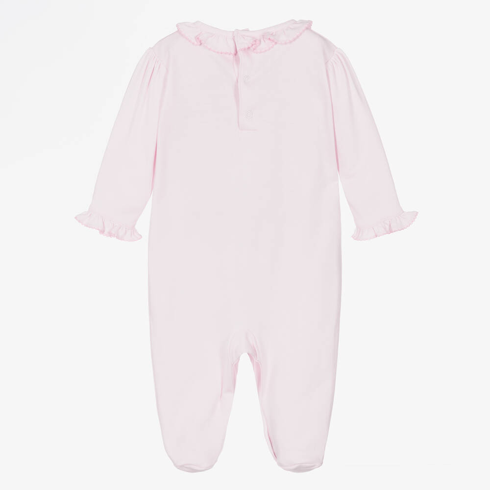 Kissy Kissy-أفرول بيبي غرو قطن بيما لون زهري للمولودات | Childrensalon Outlet