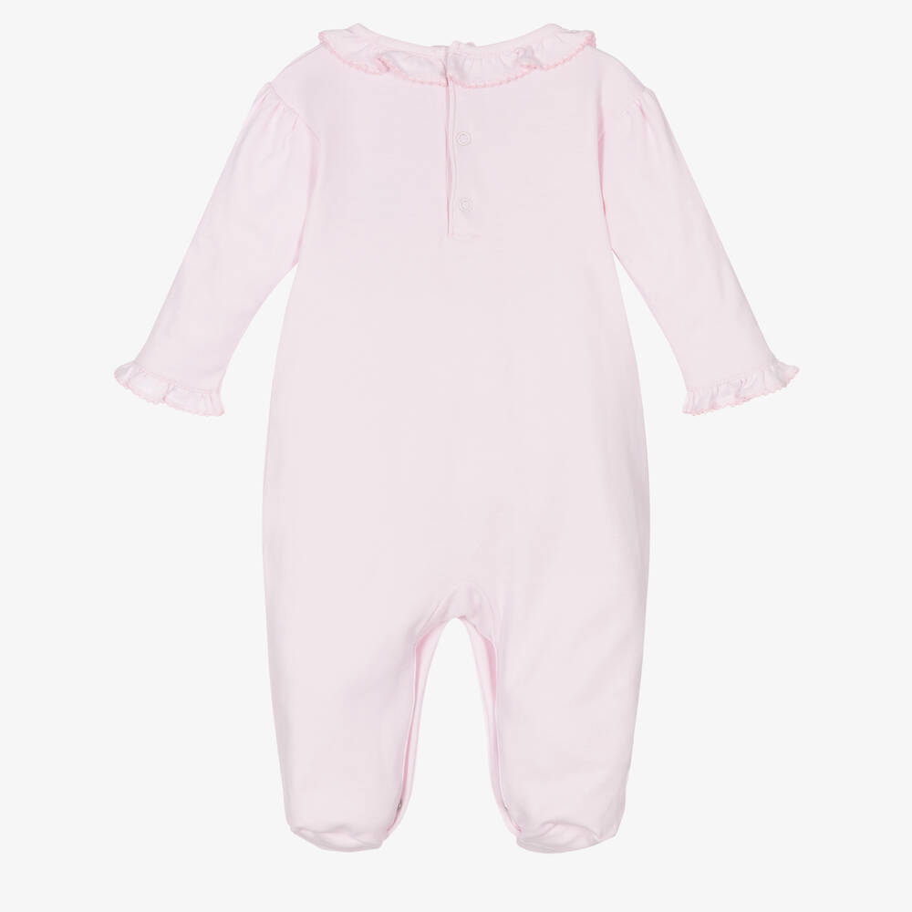 Kissy Kissy-Girls Pink Summer Medley Babygrow | Childrensalon Outlet