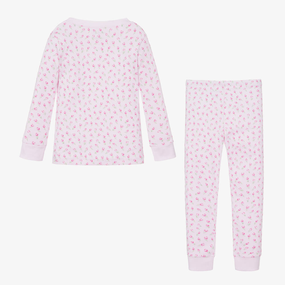 Kissy Kissy-بيجاما وردية للبنات بتصميم زهرة التوليب الحالمة | Childrensalon Outlet
