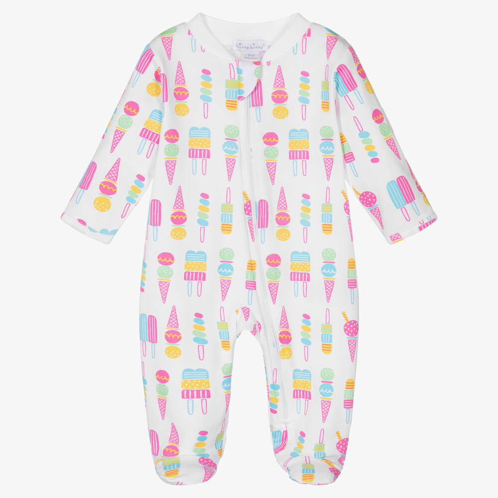 Kissy Kissy - Girls Popsicle Pleasure Babygrow | Childrensalon