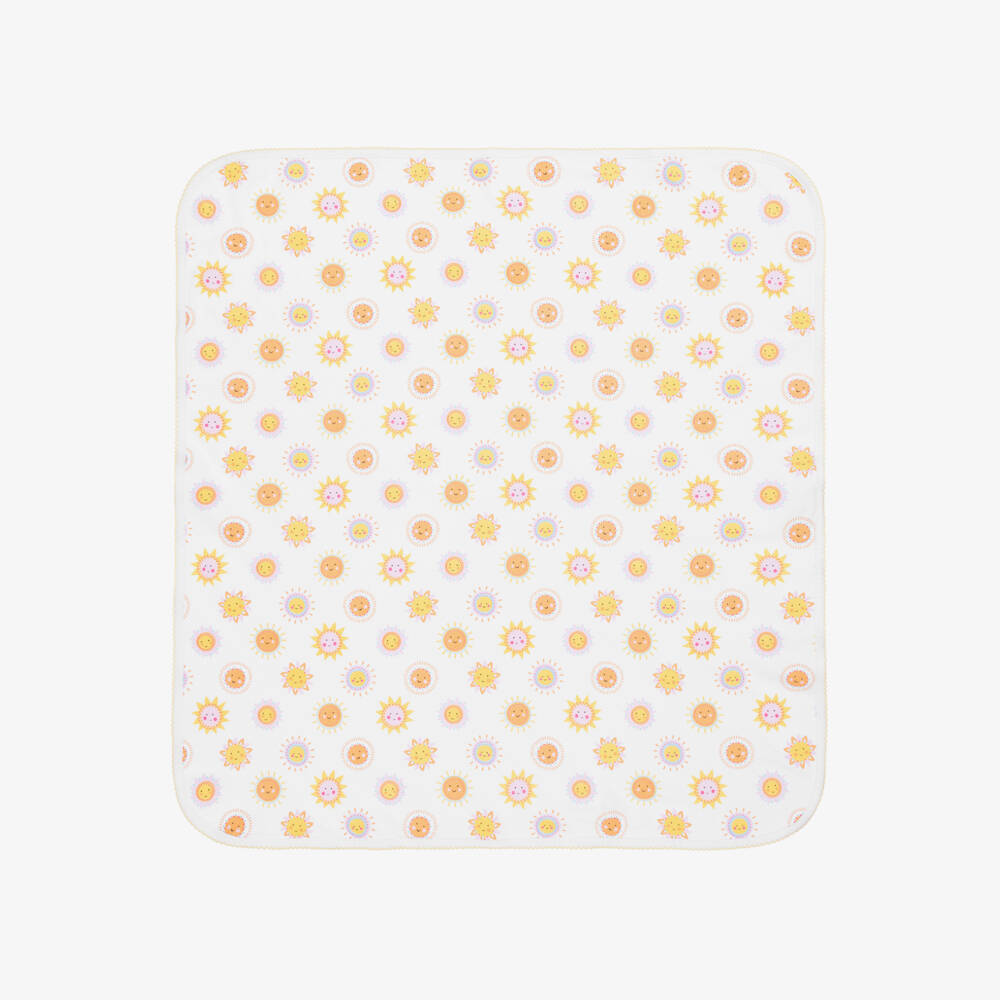 Kissy Kissy-Girls Radiant White Sunbeam Blanket | Childrensalon Outlet