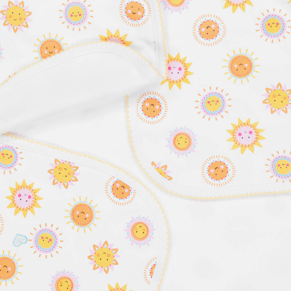 Kissy Kissy-Girls Radiant White Sunbeam Blanket | Childrensalon Outlet