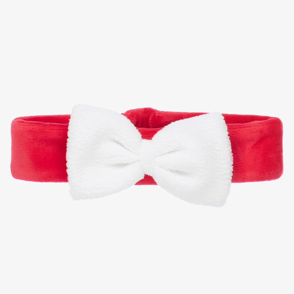 Kissy Kissy - Bandeau rouge Jingle Fille | Childrensalon