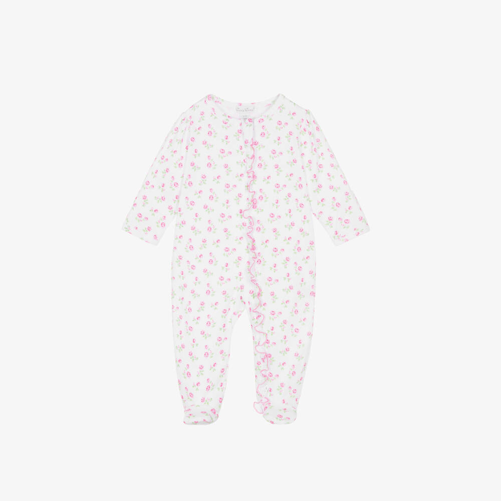 Kissy Kissy-Girls Rosy Blossoms Cotton Babygrow | Childrensalon Outlet