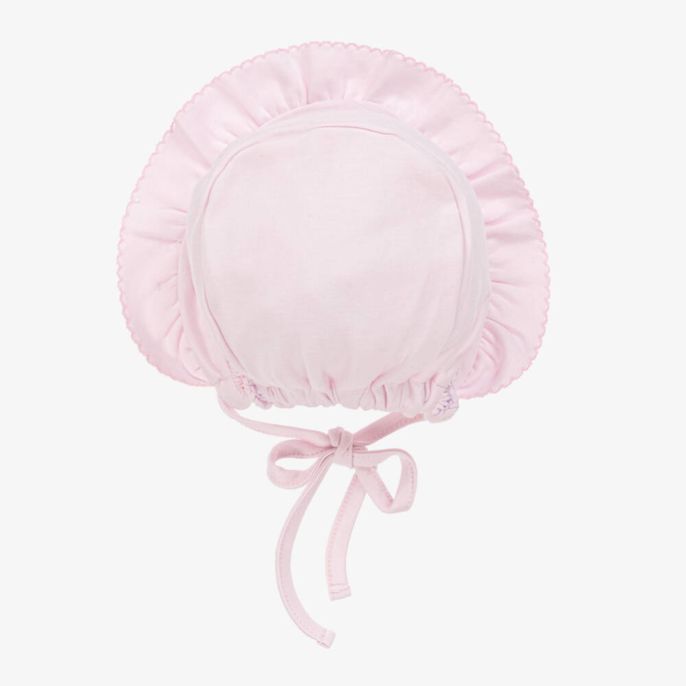 Kissy Kissy-Girls Rosy Handcrafted Smocked Bonnet | Childrensalon Outlet
