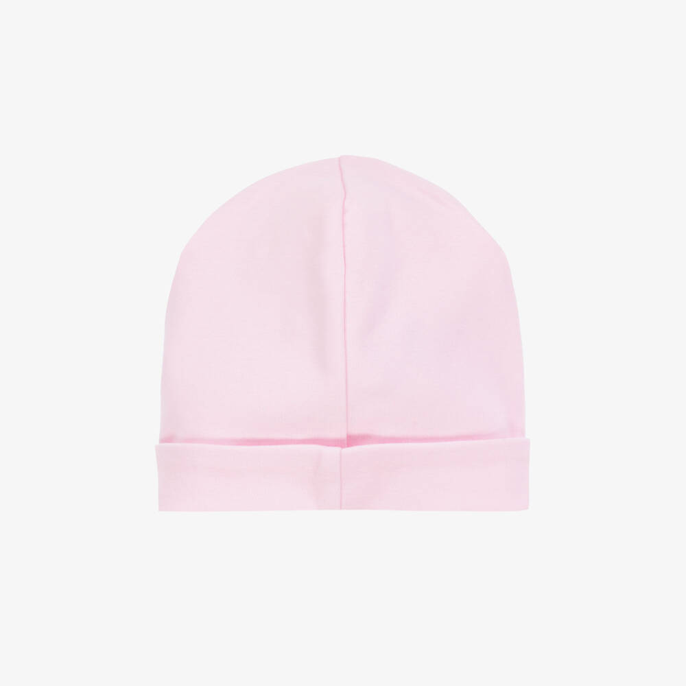 Kissy Kissy-قبعة قطن بيما لون زهري للمولودات | Childrensalon Outlet