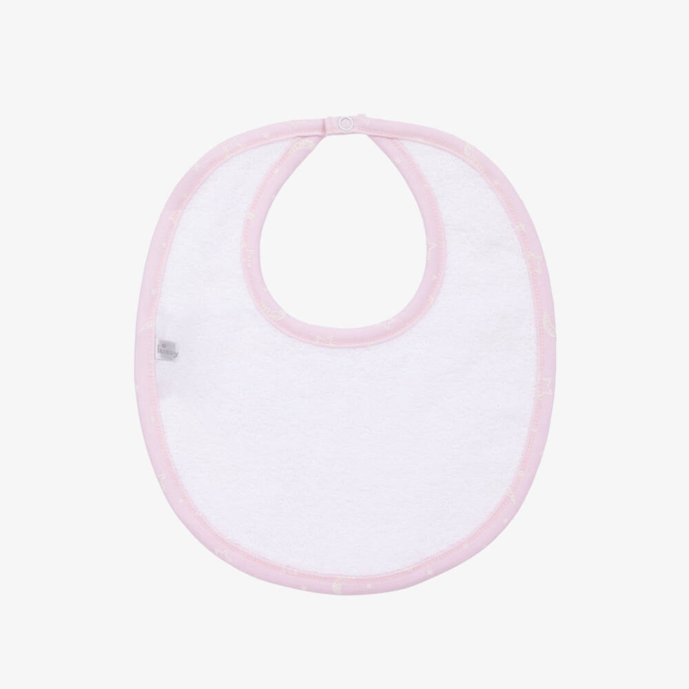 كيسي كيسي-مريلة مون لايت قطن لون زهري | Childrensalon Outlet