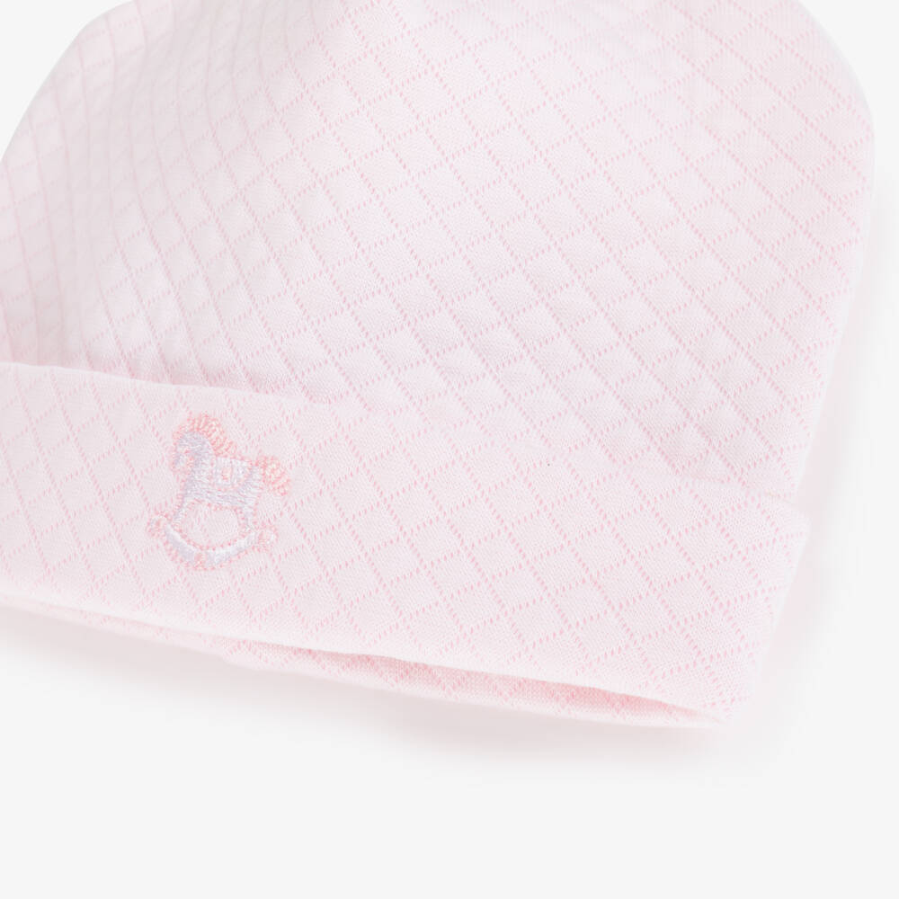 Kissy Kissy-قبعة وردية ناعمة مبطنة للبنات | Childrensalon Outlet