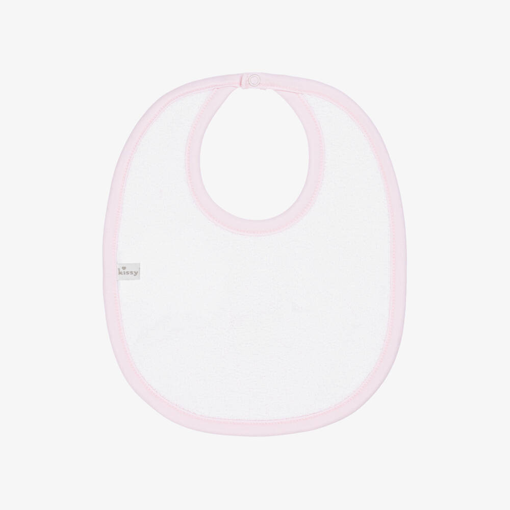 Kissy Kissy-Girls Soft Pink Riding Horse Bib | Childrensalon Outlet