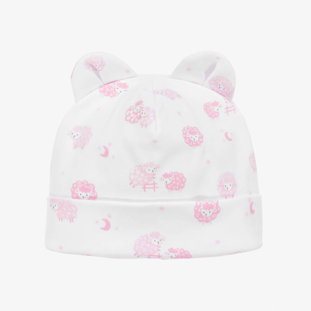 Kissy Kissy-Girls' Soft Pink Sheep Hat | Childrensalon Outlet