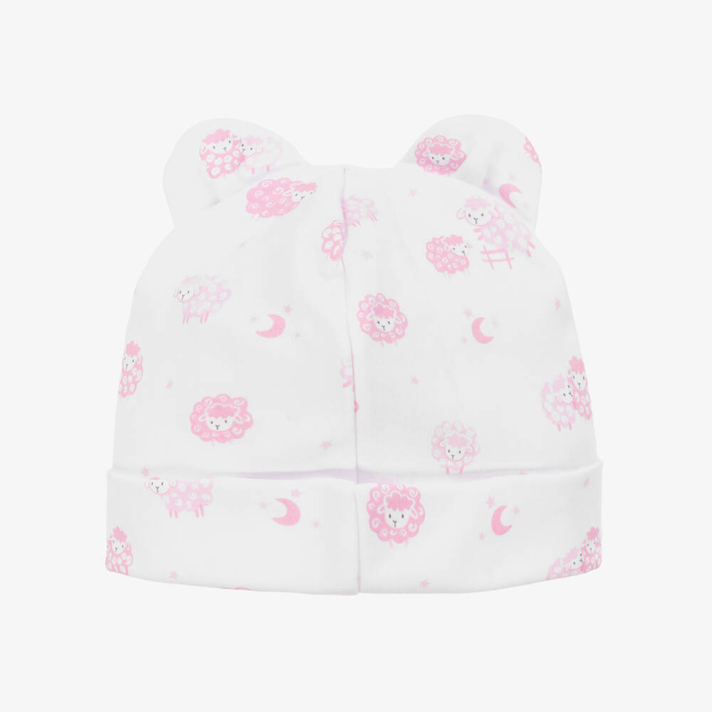 Kissy Kissy-Girls' Soft Pink Sheep Hat | Childrensalon Outlet