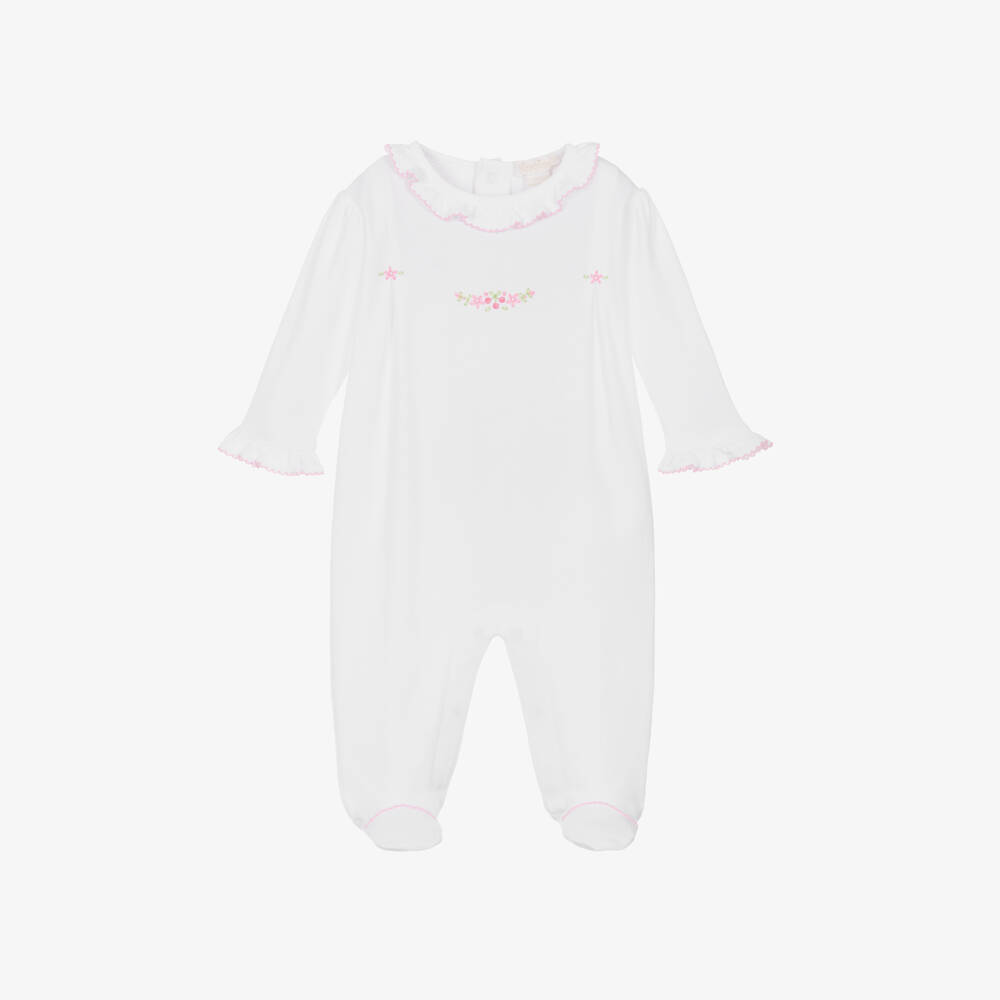 Kissy Kissy-Girls Summer Floral Embellished Romper | Childrensalon Outlet