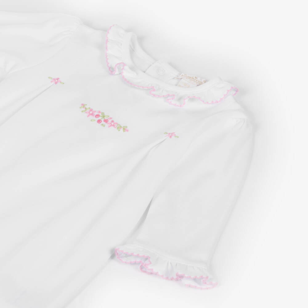 Kissy Kissy-Girls Summer Floral Embellished Romper | Childrensalon Outlet
