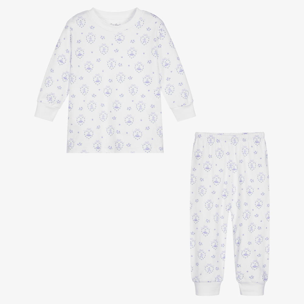 Kissy Kissy-Girls White Cotton Pyjamas | Childrensalon Outlet